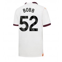 Pánský Fotbalový dres Manchester City Oscar Bobb #52 2023-24 Venkovní Krátký Rukáv